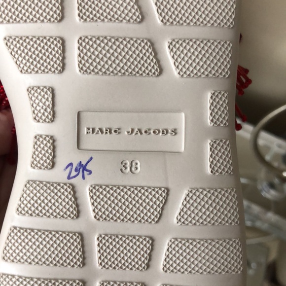 Rare MARC JACOBS Emerson Pompom Sport Sandals Slides - Picture 7 of 8